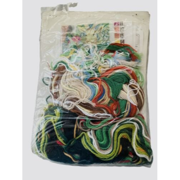 Vintage Dimensions Needlepoint kit -Jungle Wildlife 1992 - Picture 2 of 3